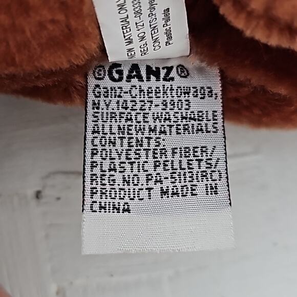 Ganz Webkinz Brown Arabian Horse Stuffed Animal Plush 9"T x 10"L - Picture 8 of 8